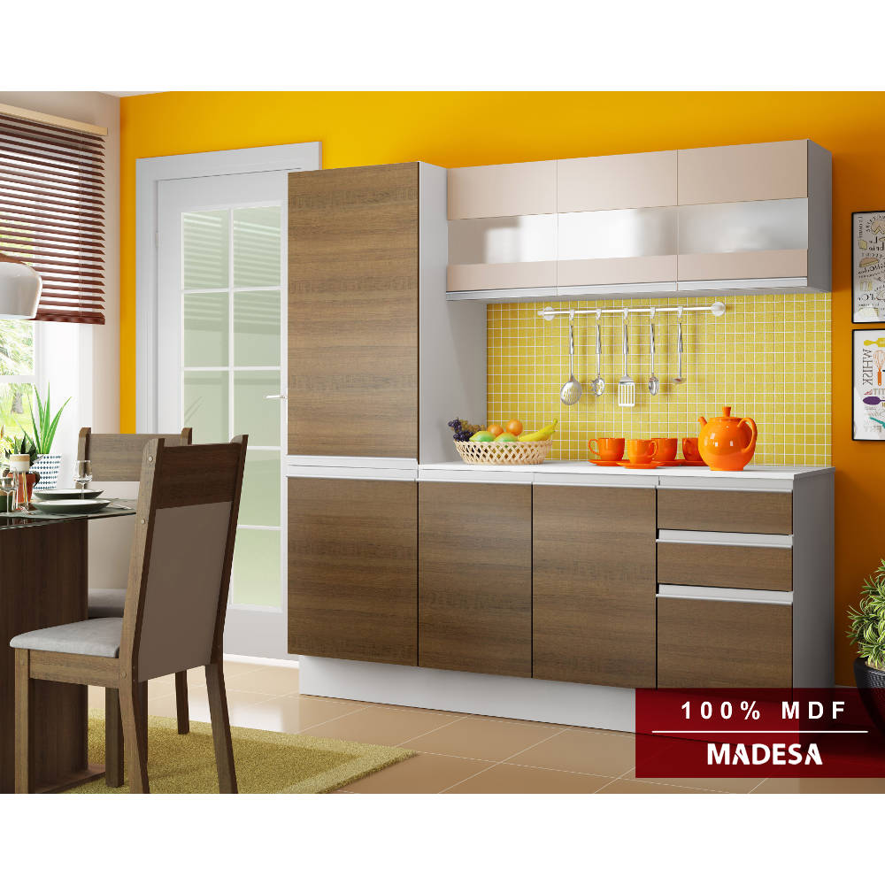Cozinha Compacta Glamy Madesa Resimden Com Cozinha Compacta Glamy Madesa Resimden Com
