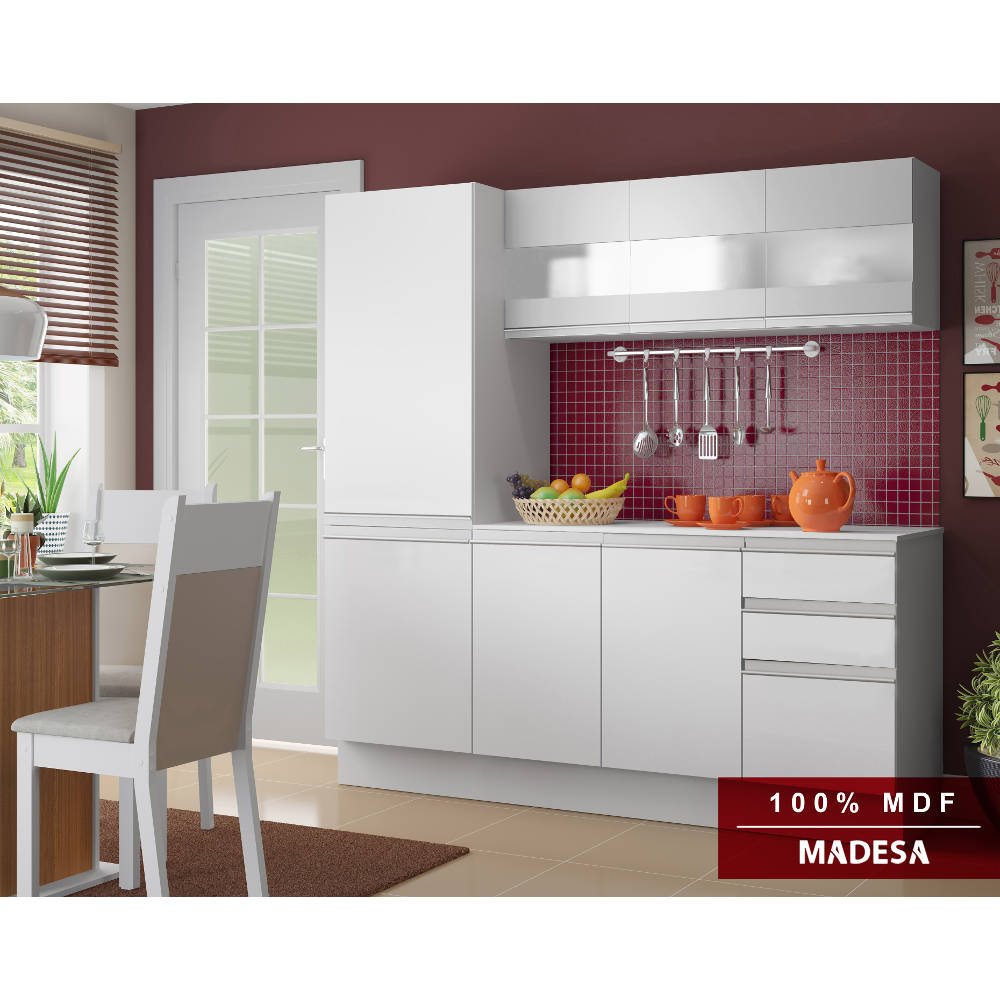 Cozinha Madesa Emilly G200750909 3 Pe As Branco Se Lebes Cozinha Madesa Emilly G200750909 3 Pe As Branco Se Lebes