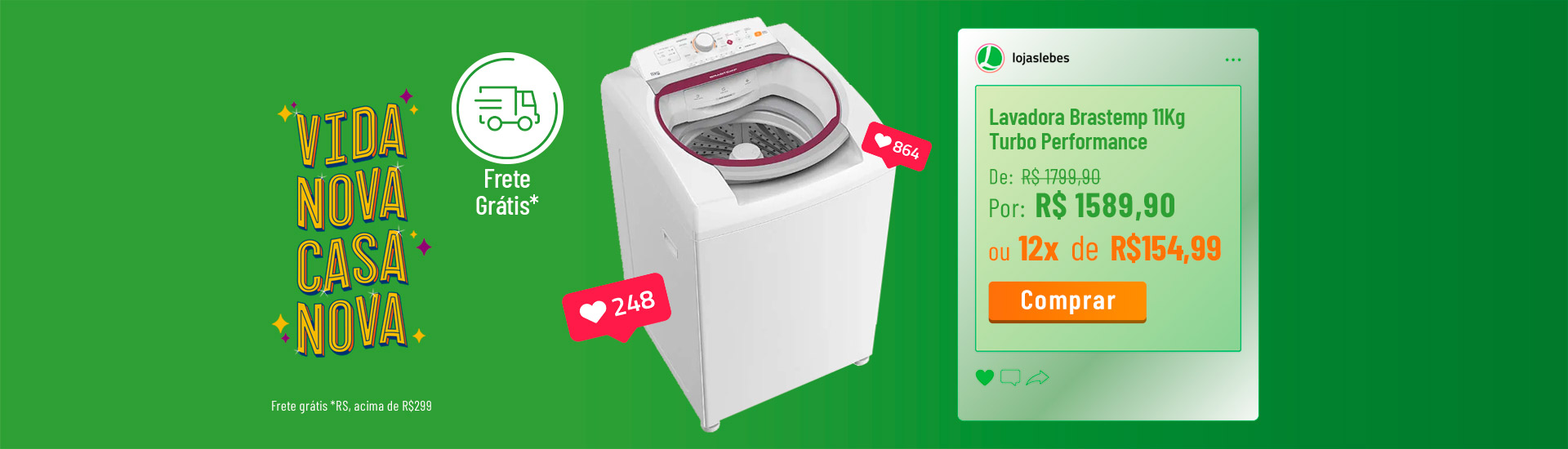 Máquina de lavar 1 ao 7