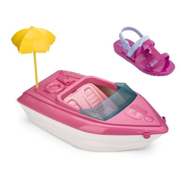 sandalia da barbie com piscina