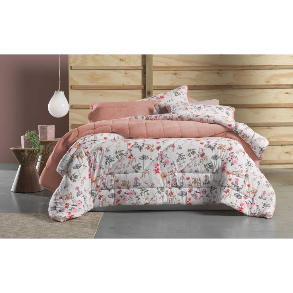 Edredom Altenburg Blend Malha Summer Soul Queen Lebes Mobile