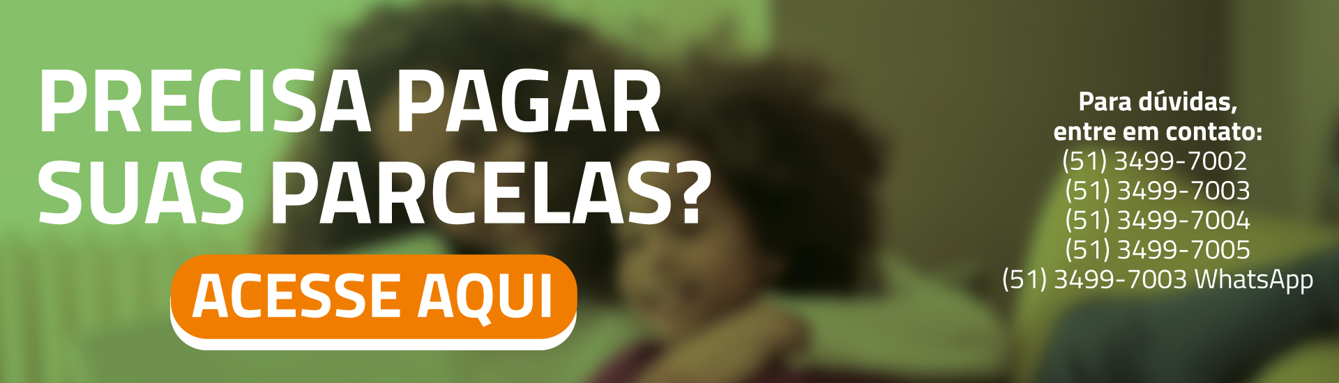 PAGAMENTO DE PARCELAS